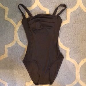 Calvin Klein brown one piece swim